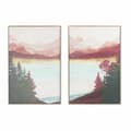 Miniatyrbild 1 av 3: Tavla DKD Home Decor Vatten (60 x 3 x 90 cm) (2 antal)
