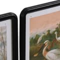 Miniatyrbild 2 av 3: Tavla DKD Home Decor Glas Trä MDF Fåglar (40 x 50 x 1,8 cm) (6 antal)