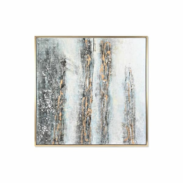 Maleri DKD Home Decor Abstrakt Urban 131 x 4 x 131 cm