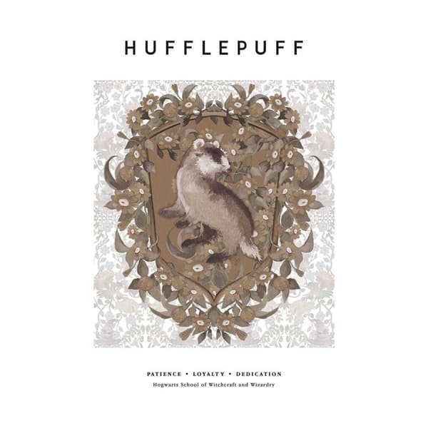 Harry Potter Hufflepuff Print
