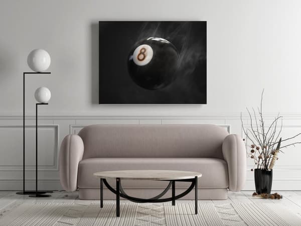 Biljard 8 boll Affisch