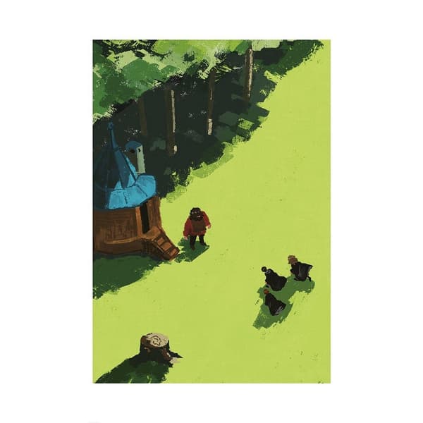 Harry Potter En gammal vän Print