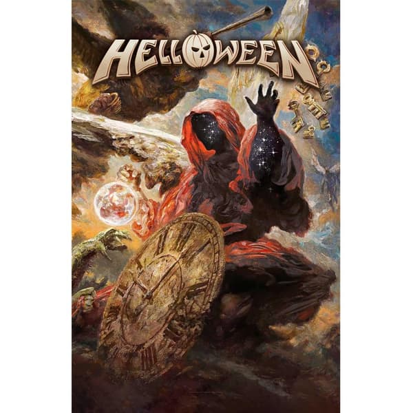 Helloween Album Textile Poster Multicoloured 106cm x 70cm