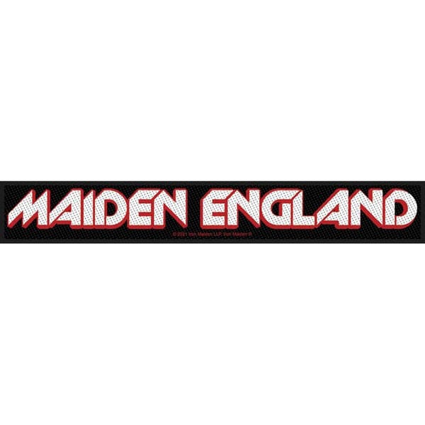 Iron Maiden Super Strip Patch: England (Retail Pack)