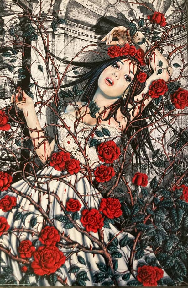 Vampire Bride Roses - Steve Read