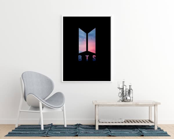BTS Army Poster Storlek A4