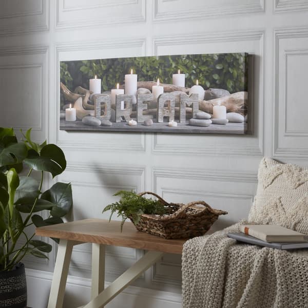 Art for the Home - Canvas LED - Dream - 30x90cm