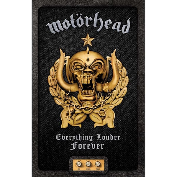Motorhead Everything Louder Forever tekstilplakat