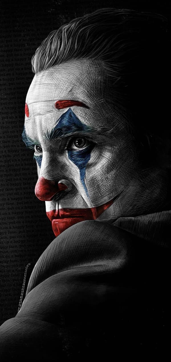 JOKER 2019 Affisch A4 Storlek