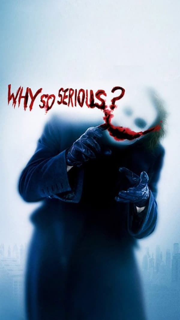 Why So Serious Joker Poster | Poster A4