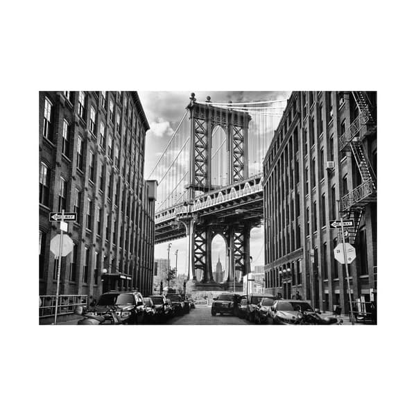Pyramid International In America Print Grey 80cm x 60cm