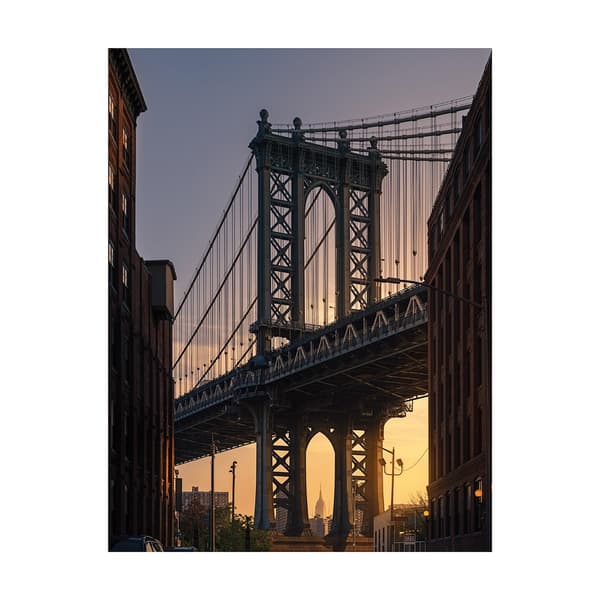 Pyramid International Bridge Print
