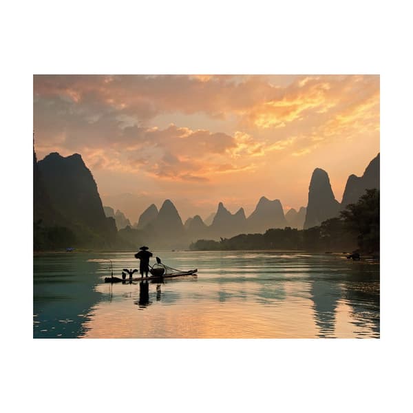 Yan Zhang Golden Li River Print