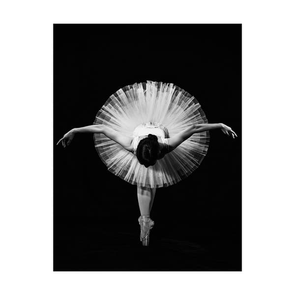 Pyramid International Finale Print Black/White 50cm x 40cm