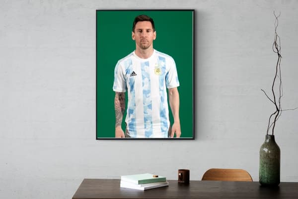 Messi Poster Storlek A3
