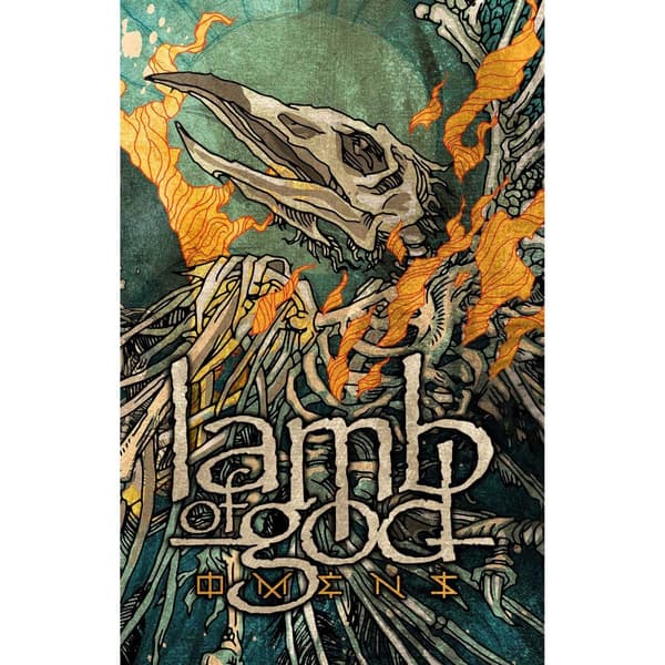 Lamb Of God Omens Textile Poster Multicoloured One Size