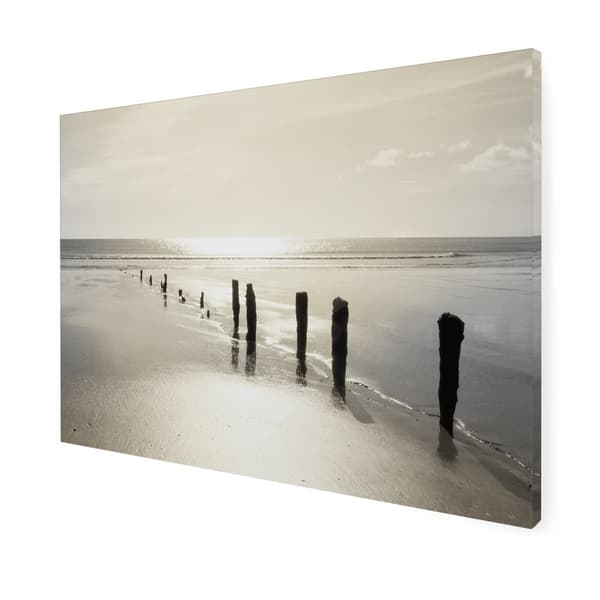 Art for the Home - Udendørs lærred - Solnedgang - 50x70cm