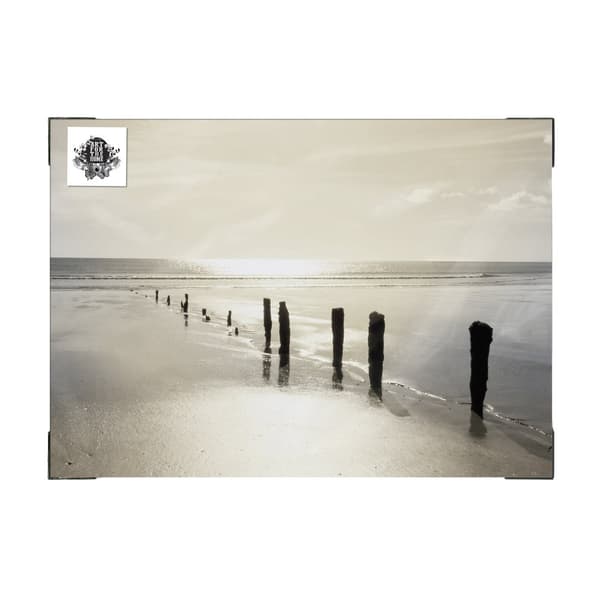 Art for the Home - Udendørs lærred - Solnedgang - 50x70cm