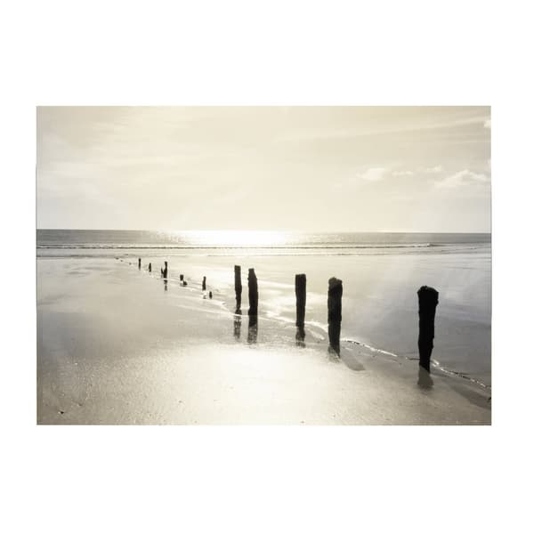 Art for the Home - Udendørs lærred - Solnedgang - 50x70cm