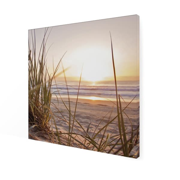 Art for the Home - Udendørs lærred - Sunset Dunes - 50x50cm