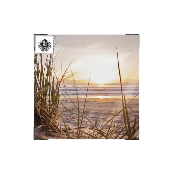 Art for the Home - Udendørs lærred - Sunset Dunes - 50x50cm