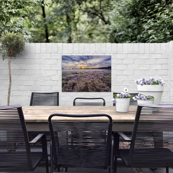 Art for the Home - Utomhusduk - Lavendelfält - 50x70cm
