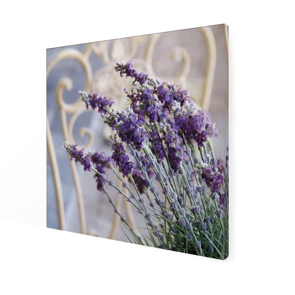 Art for the Home - Udendørs lærred - Lavendel Harmony - 50x50cm