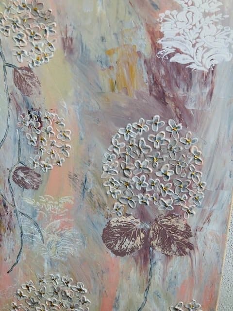 “Hortensia” – Et stemningsfuldt og poetisk maleri af Mova Art