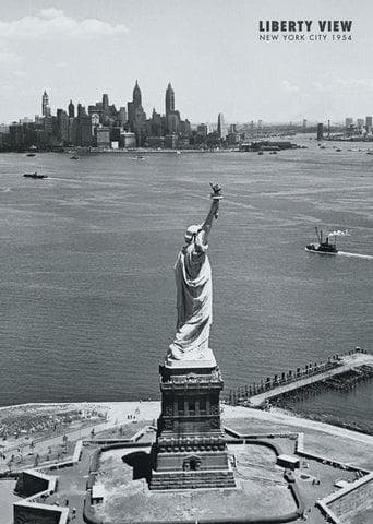 New York - Liberty view 1954 - frihetsgudinnan