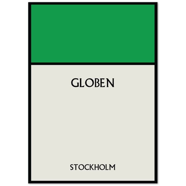 Globen Stockholm Poster - 50X70 cm / 20X28?