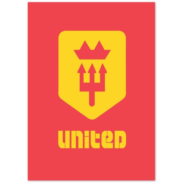 United Minimalistisk Poster - 50X70 cm / 20X28?