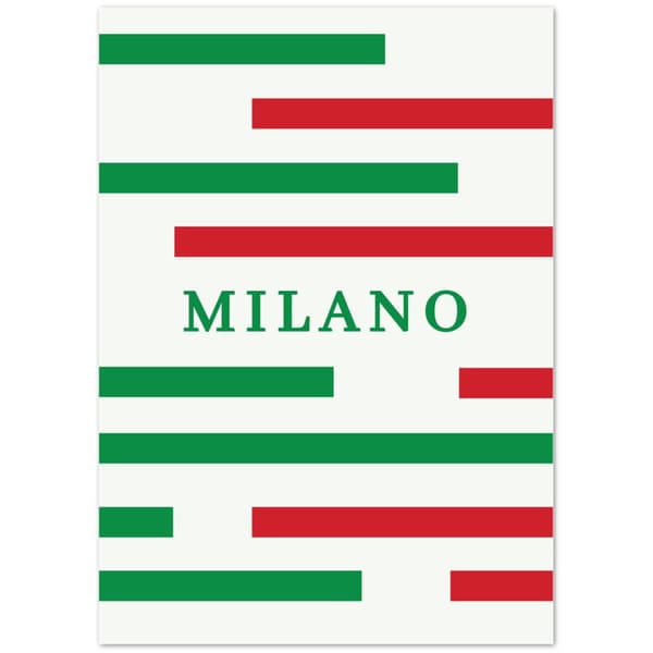 Milano Italy Poster - 50X70 cm / 20X28?