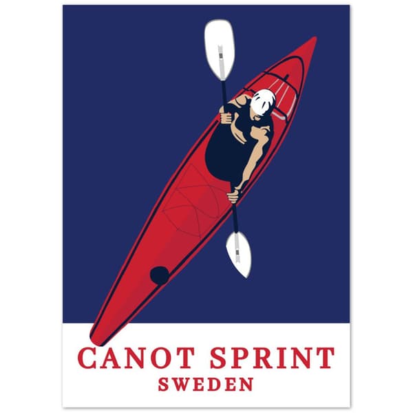 Canot Sprint Sweden - 50X70 cm / 20X28?