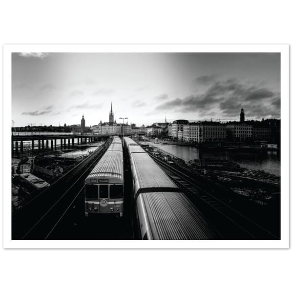 Stockholm Poster - 50X70 cm / 20X28?