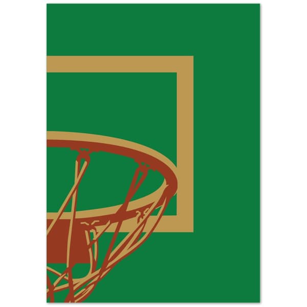 Boston Basket Poster - 50X70 cm / 20X28?