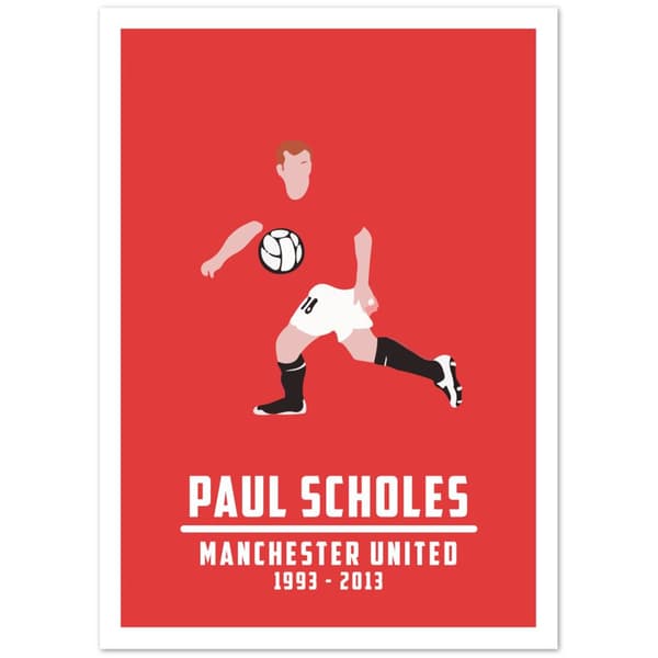 Paul Scholes United - 50X70 cm / 20X28?