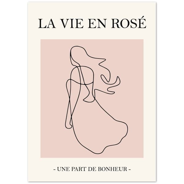 La Vie en Ros� Poster - 50X70 cm / 20X28?