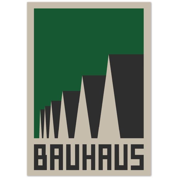 Bauhaus House Poster - 50X70 cm / 20X28?
