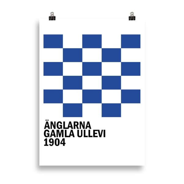 �nglarna Gamla Ullevi 1904 Poster - 50X70 cm