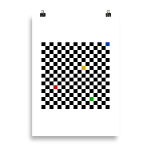 Chess Poster - 50X70 cm