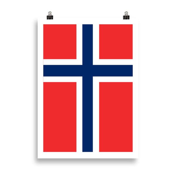 Norway Poster - 50X70 cm