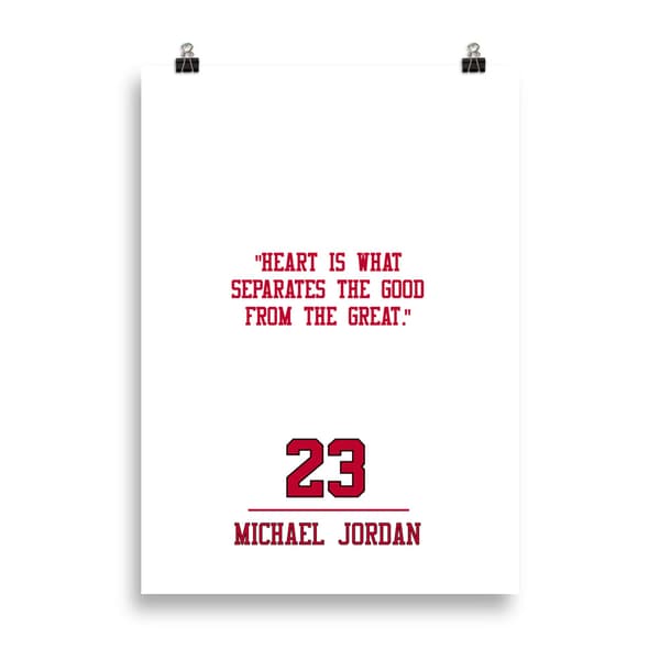 Michael Jordan Quote Number 3 Poster - 50X70 cm