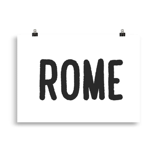 Rome Poster - 50X70 cm