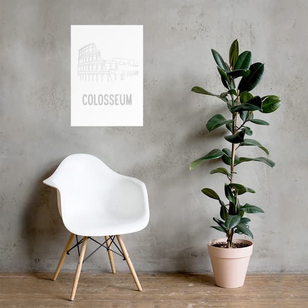 Colosseum Poster - 50X70 cm