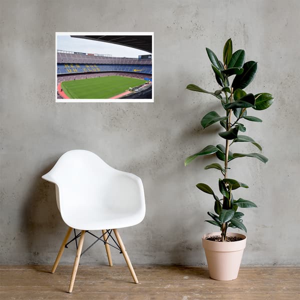 Camp Nou Poster - 50X70 cm