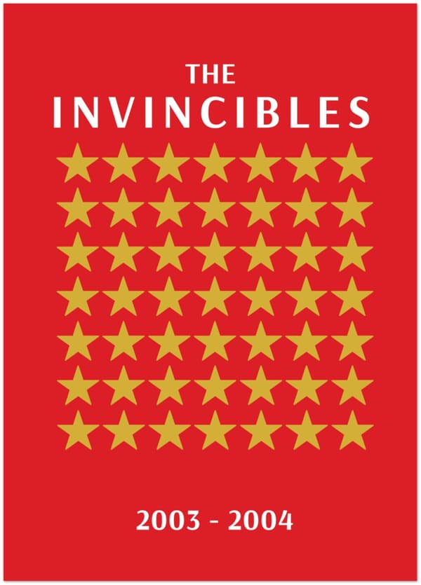 The Invincibles Arsenal Poster - 50X70 cm / 20X28?