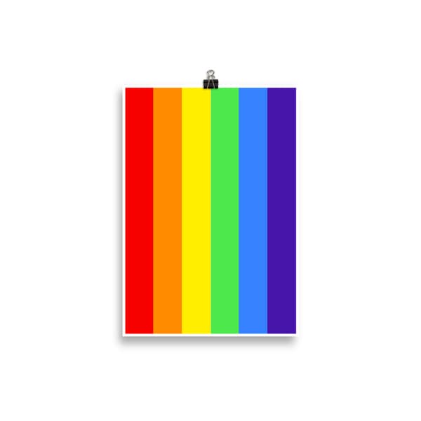 Rainbow Poster - 21X30 cm