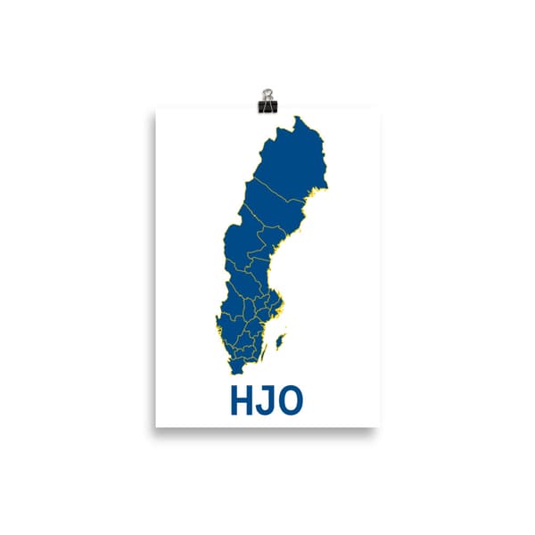 Hjo Poster - 21X30 cm