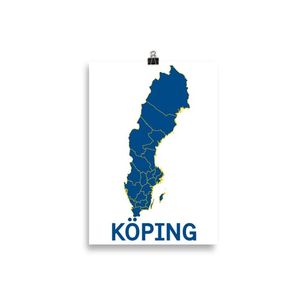 K�ping Poster - 21X30 cm