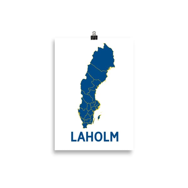 Laholm Poster - 21X30 cm
